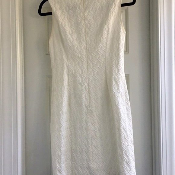 Adrianna Papell Textured Embroidered Dress - Picture 5 of 8